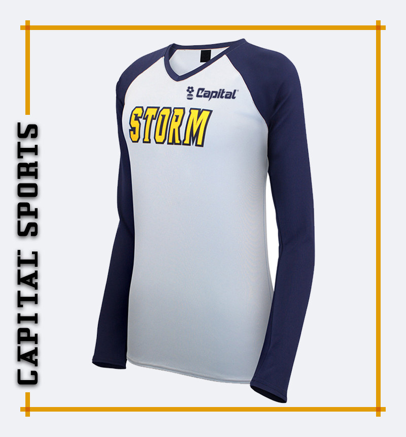 Capital Attractive Volleyball Jersey Capital Attractive Volleyball Jersey